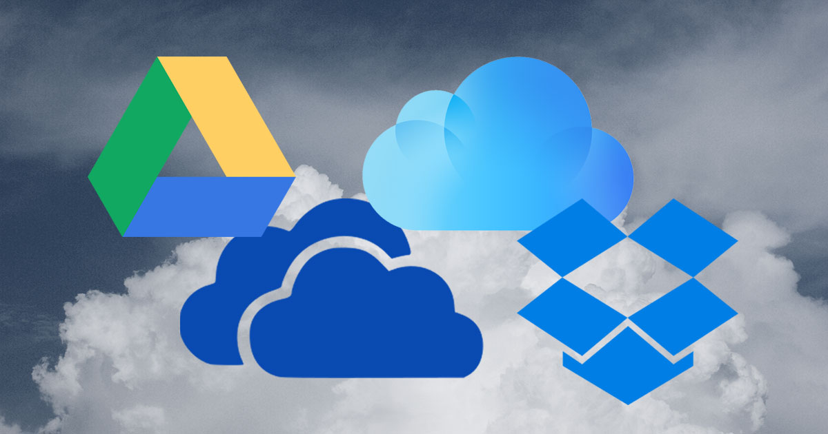 مقایسه Dropbox، Google Drive، OneDrive
